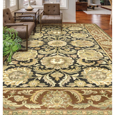 Hand Knotted Wool Oriental Indoor Rug