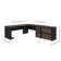 Aurea 4 Piece Computer Desk Office Set