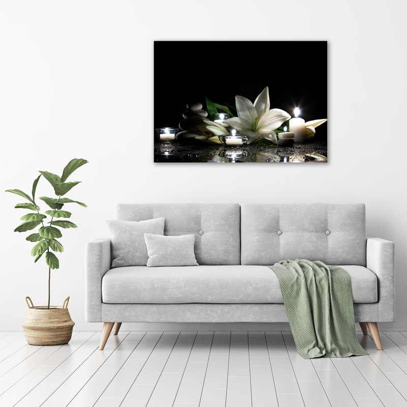 White Lily - Wrapped Canvas Print