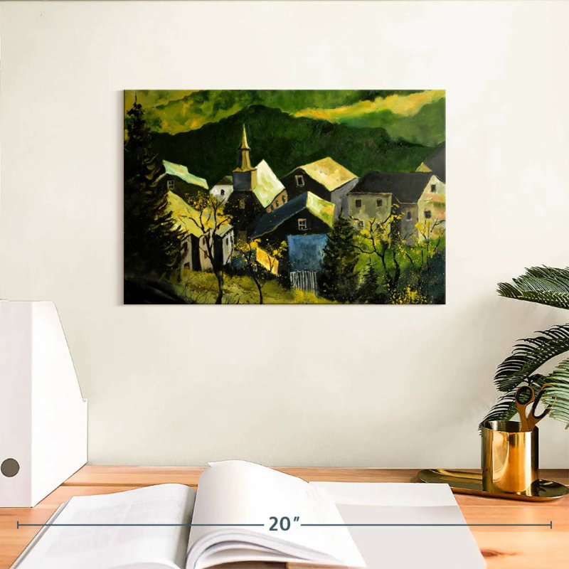 Alvord, vieille ville irlandaise, H 8 po x l 12 po