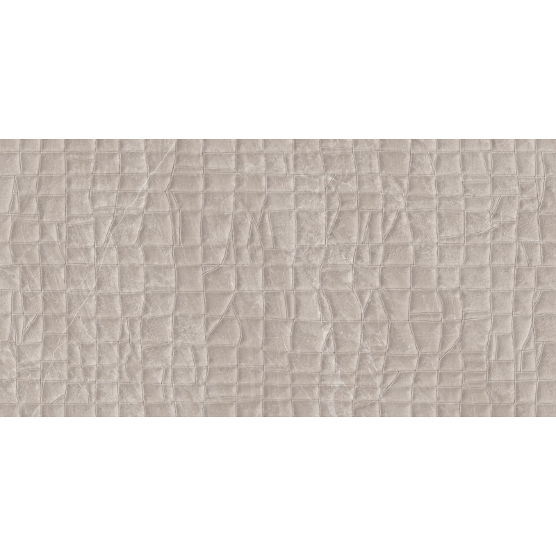 Carreau de porcelaine 24 po x 47 po, Gris