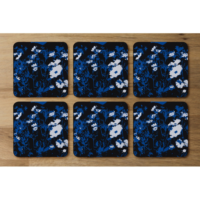 Square 6 Piece Coaster Set