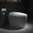 Intelligent Toilet With Bidet, Auto Open/Close System, Foot Sensor, Powerful Flushing, Led Display, Bathroom Fixture Bidet Feature, Seat, Warm Air Dryer, Essential-121640413