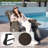 1 Pcs Outdoor Wicker Recliner With Adjustable Back And Footrest-2121117252
