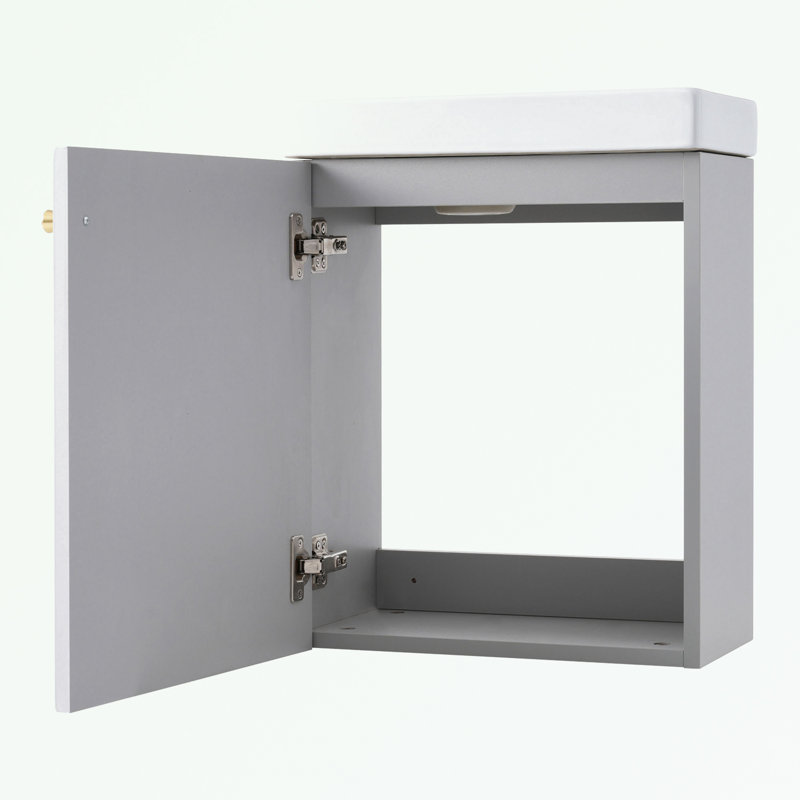 Danuj Bathroom Cabinet, Gray