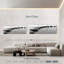 «Minimalist Stones», reproduction d'art sur toile-92829524