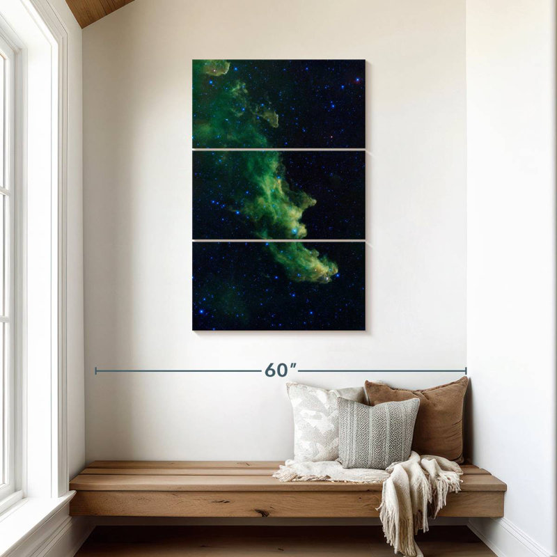 Oberle Witch Head Nebula, 45" H x 28" W