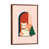 Classic Brown Wood Framed