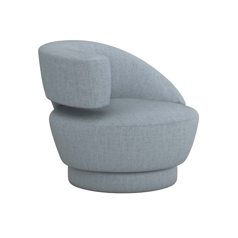 Arabella Swivel Lounge Chair, Marsh Chenille