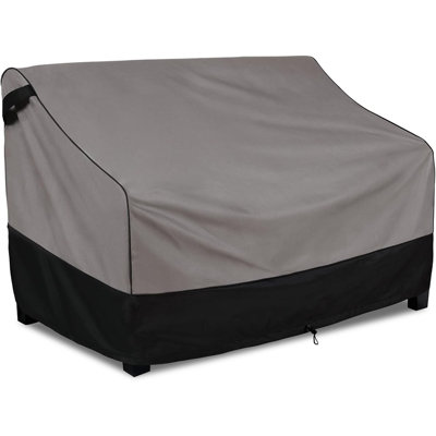 Housse pour causeuse d'extérieur imperméable et résistante pour 2 places