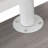 Rotating Multi-Positional Modern Desk, Grey