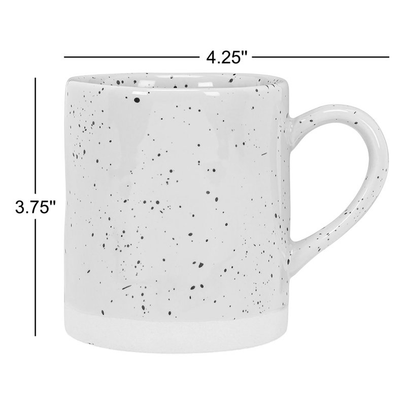 Stoneware Coffee Mug, White