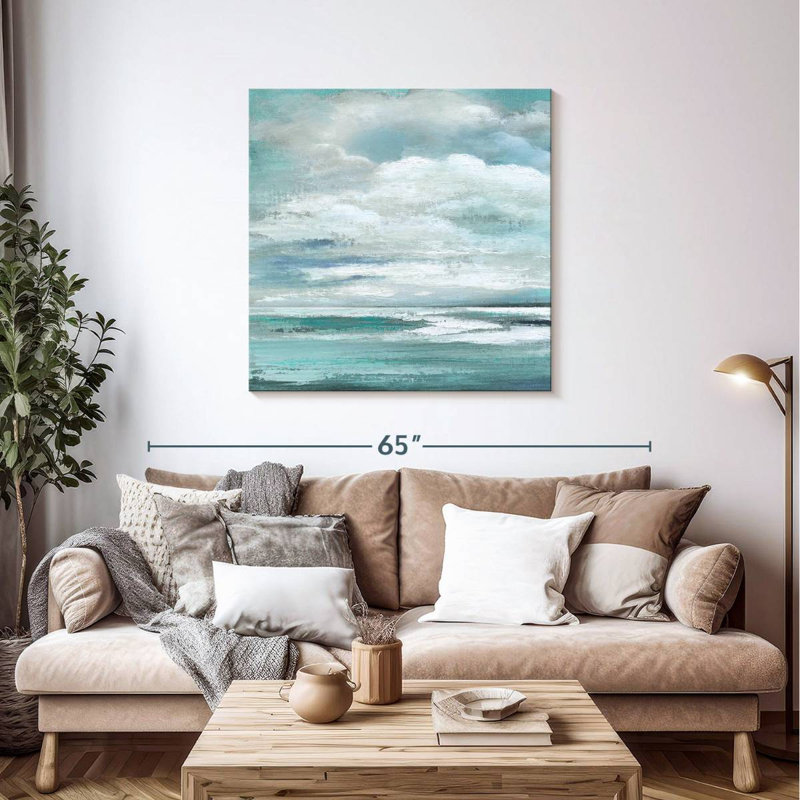Billowing Clouds I, 39'' H x 39'' W