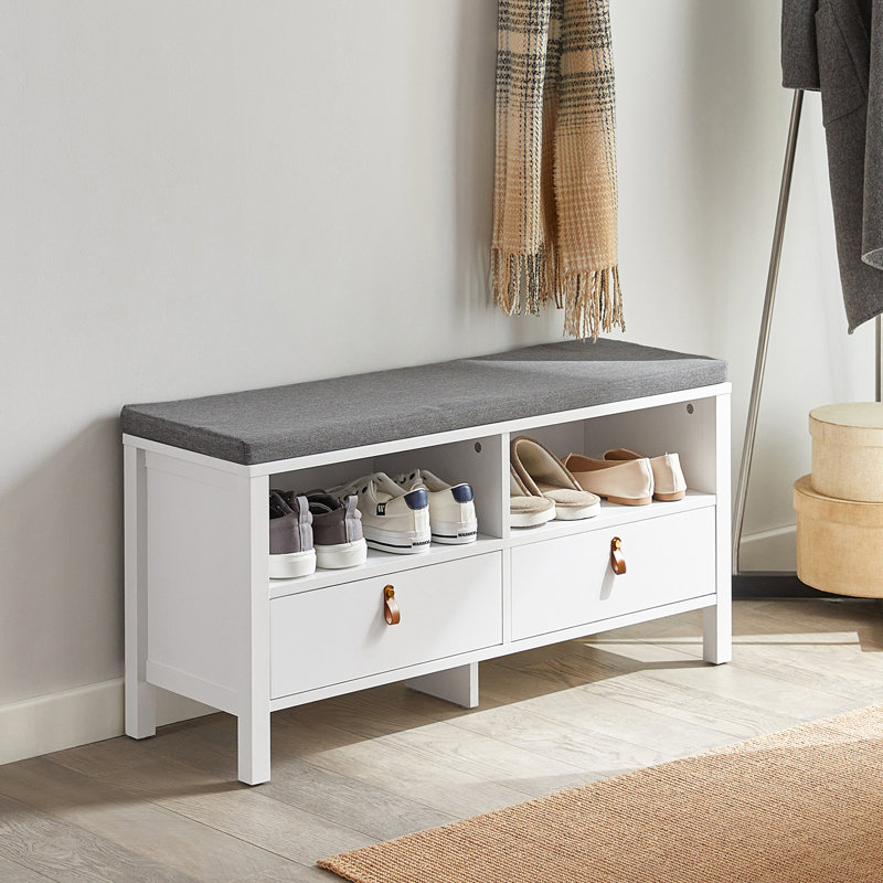 Elef Polyester Blend Upholstered Storage Bench
