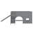 Low-Profile Wooden Loft Bed With Slide, Storage Shelves-991548753