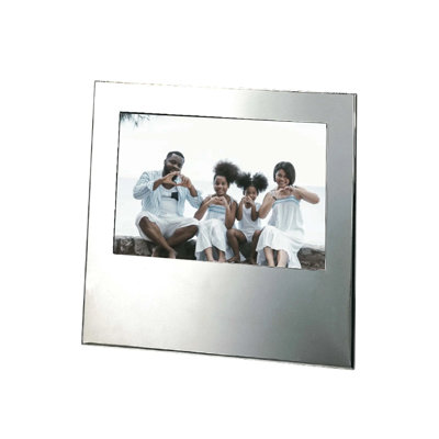 Nickel Plated Metal Matte Picture Frame