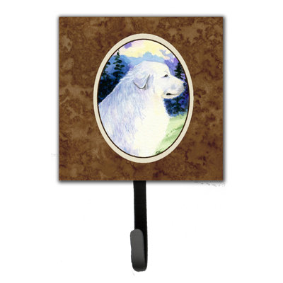 Porte-laisse et porte-clef great pyrenees