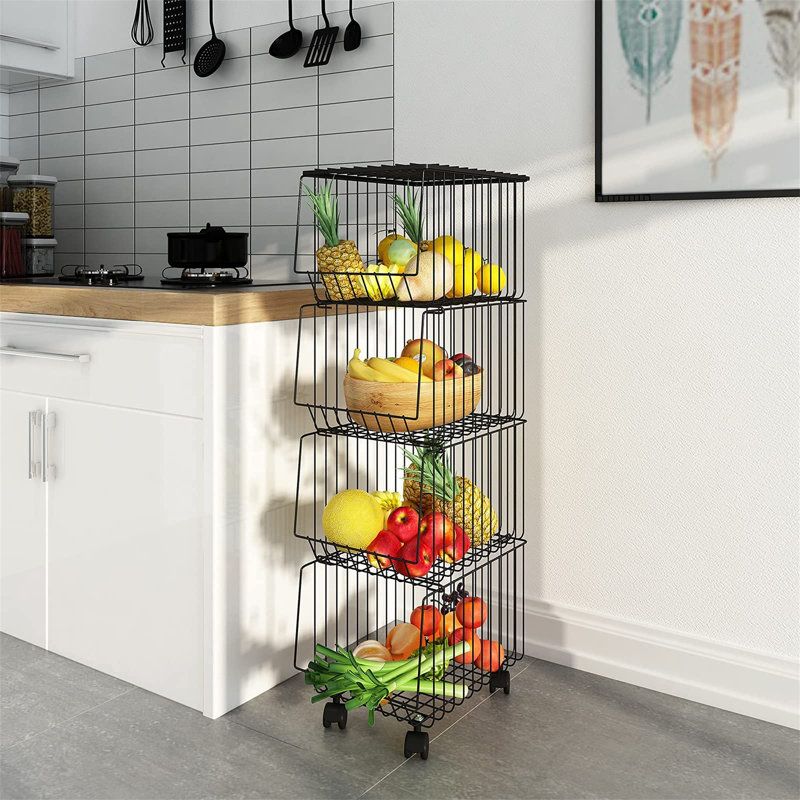 Felton Cabinet Shelving Rack