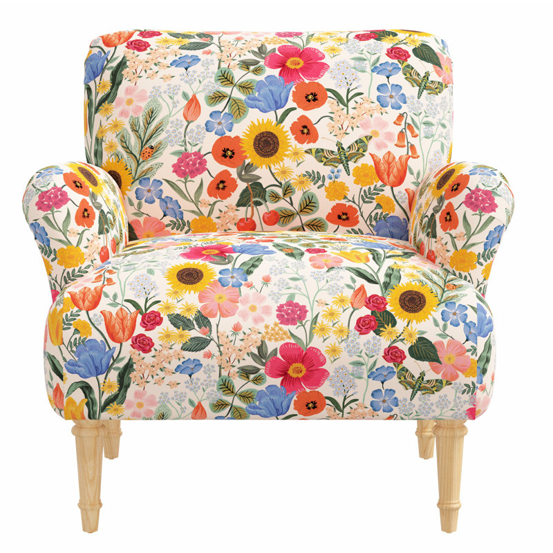 Bristol Armchair, Rpc Blossom Blush Linen