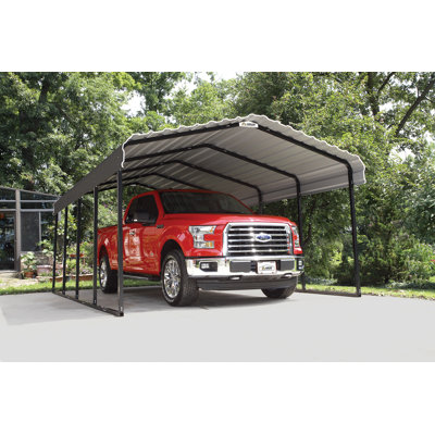 Galvanized Steel Carport, 12X20X7