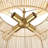 Tamil 4-Light Dimmable Geometric Lantern Chandelier
