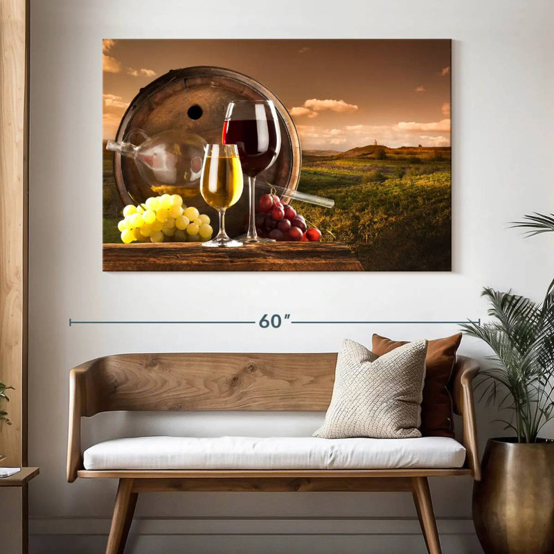 Yarlin Temecula Wine Vineyard, 34" H x 51" W