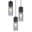 3 - Light Matte Black Cluster Pendant