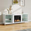Latitude Run 164cm W TV Stand with Fireplace