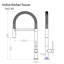 Robinet de cuisine incliné ZLINE-55131363