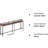 55.1'' Console Table
