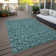 Dejahn Washable Floral Indoor / Outdoor Rug
