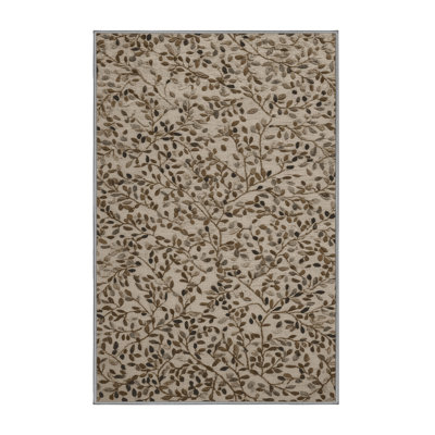 Tapis gris lavable à la machine