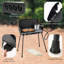 Barbecue portatif au propane 2-en-1 Costway