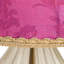 30.5"H Colette Fuchsia Drum Shade Geometric Glass Table Lamp