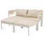 Dhimosten 136cm Long Double Chaise with Cushions-833780746-833780747