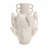 Classic White Ceramic Modern Birds 14.4-Inch Tall Vase