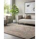 Arden Floral Handmade Tufted Wool Charcoal/Light Beige/Yellow Area Rug