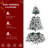 7' Lighted Pine Christmas Tree