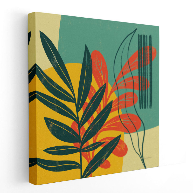 Mid Century Modern I - reproduction d'art sur toile, H 40 po x l 40 po