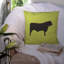 Coussin décoratif d’extérieur en toile de contrôle de vache-23813708-48711299
