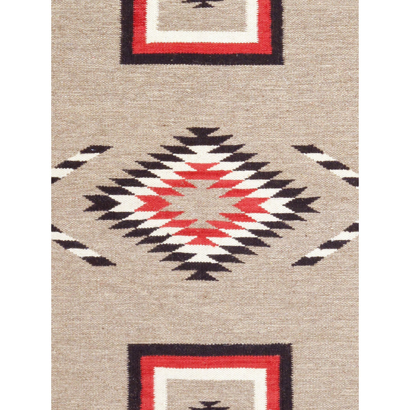 5'X8' Southwestern Area Rug in Mocha