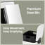 19.5x24x25.5cm Steel Kitchen Trash Can-109306555