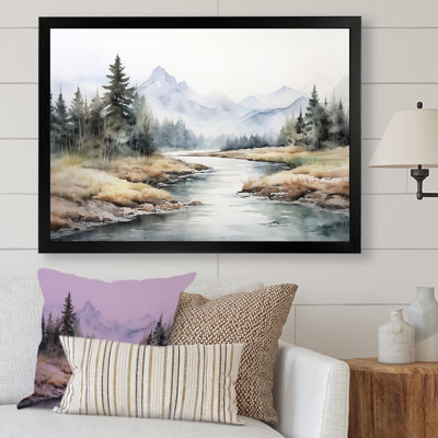" River Mountain In Minimal Canada II "