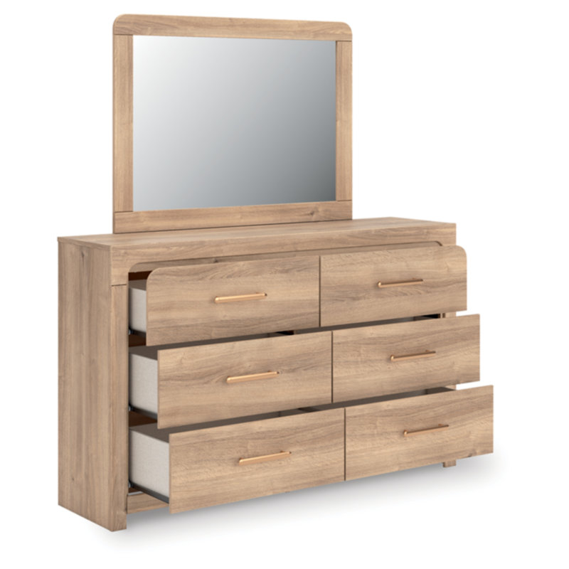 Dresser And Mirror