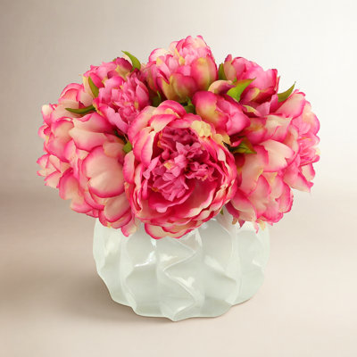 Faux Peony Stems