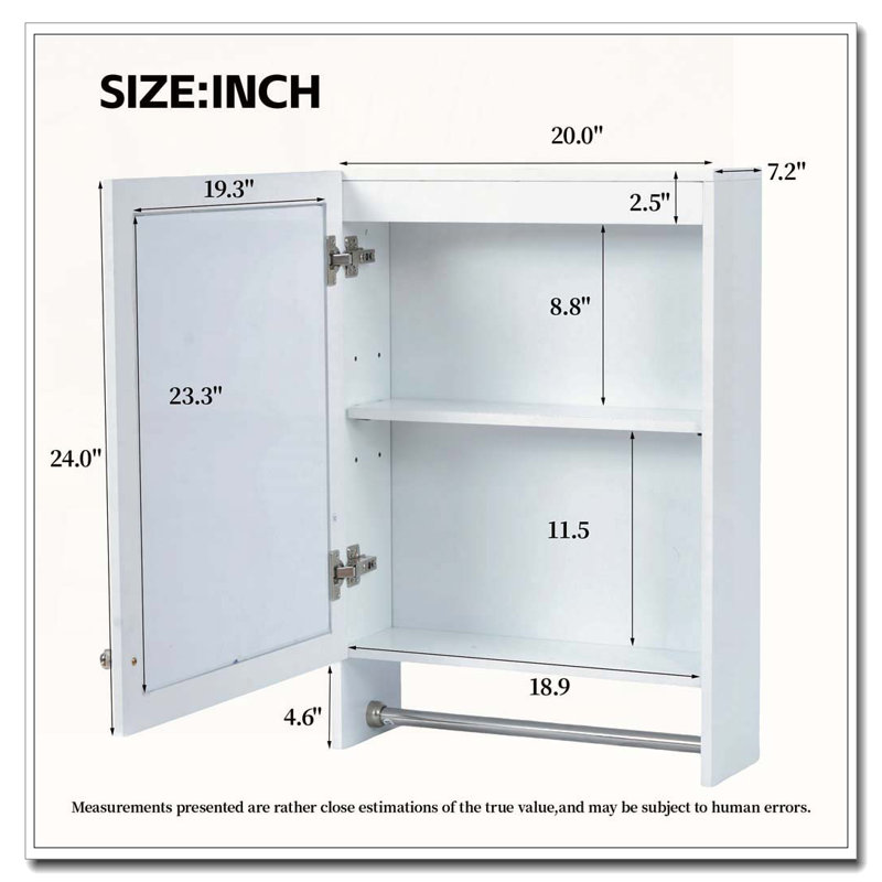 Armoire à pharmacie 3-en-1