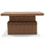 Table basse d'extérieur en aluminium extensible Windsor