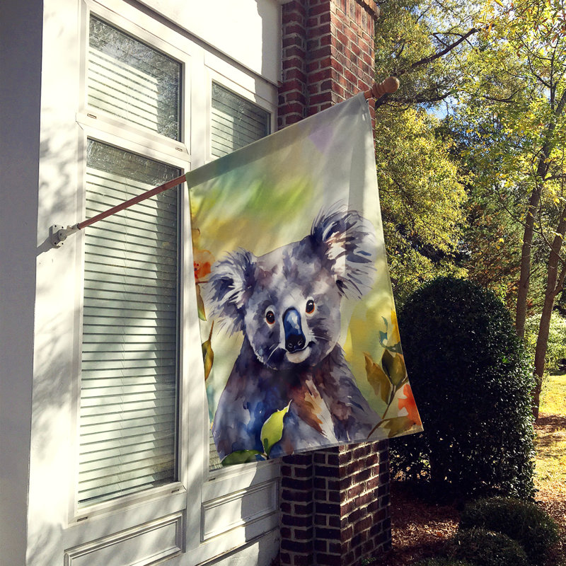 Drapeau pour animal à double face H 40 po x l 28 po