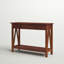 Console 20 po en bois massif avec tablette et tiroir-498970266