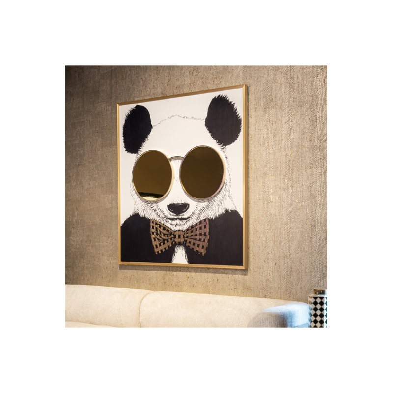 Art mural panda